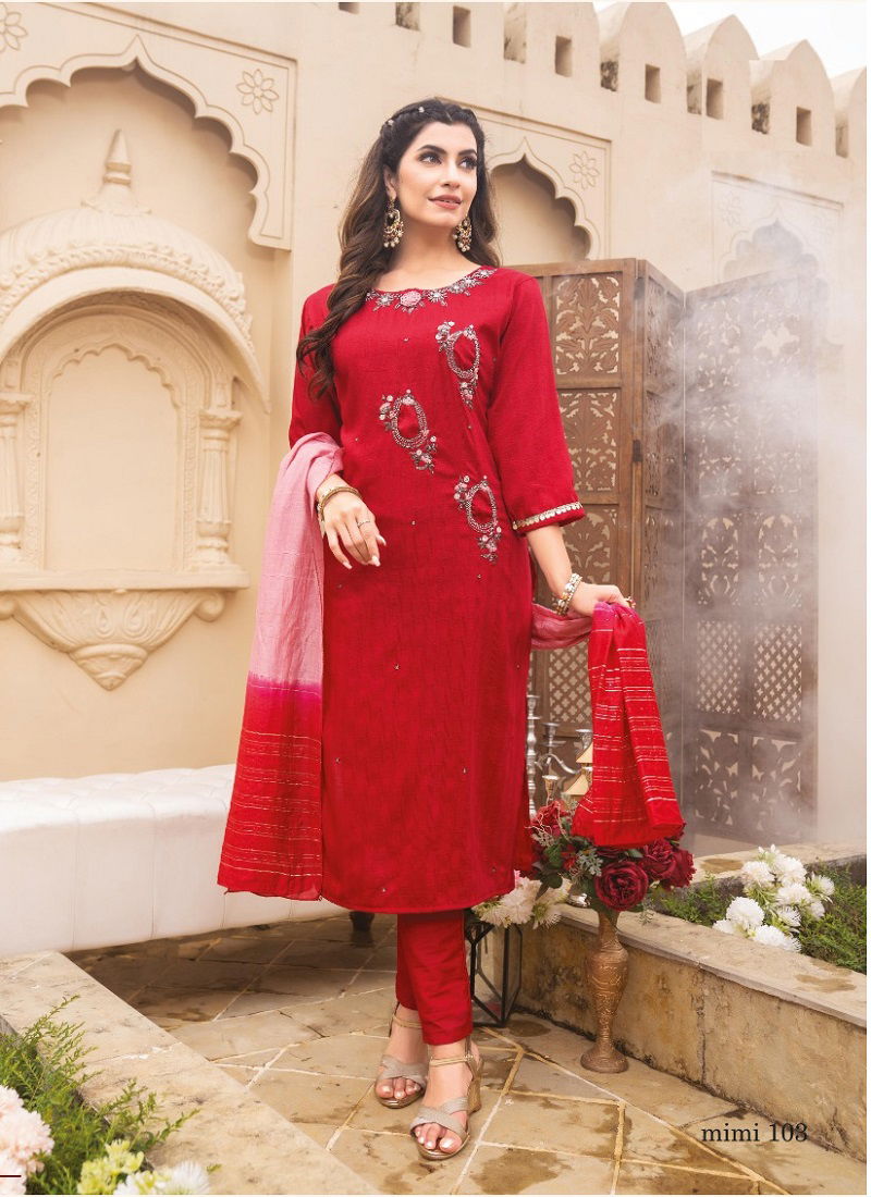 Wanna Mimi Fancy Festive Wear Wholesale Readymade Designer Suits